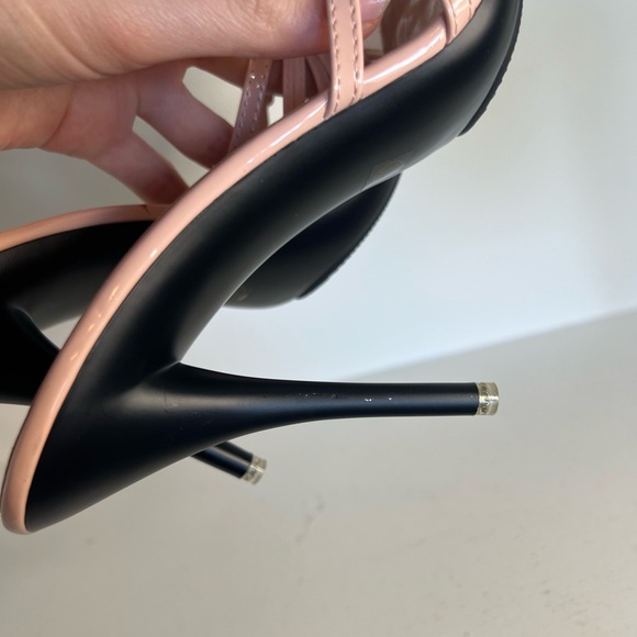 Pink Mule Sandal Heel - 9 - Picture 6 of 9